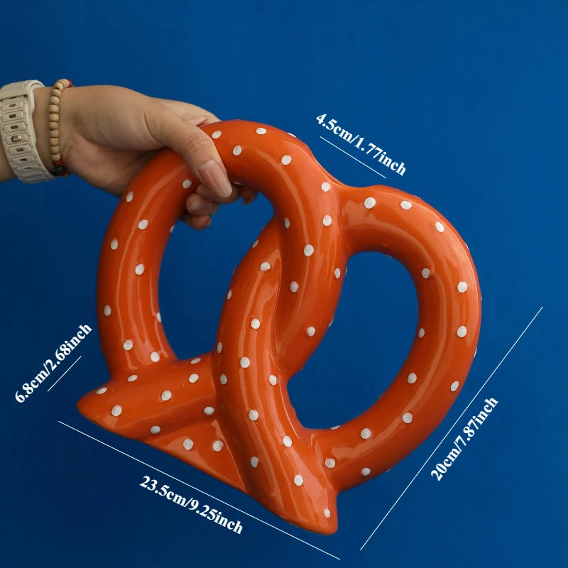 Nordic Creative Pasta & Pretzel Ceramic Vases