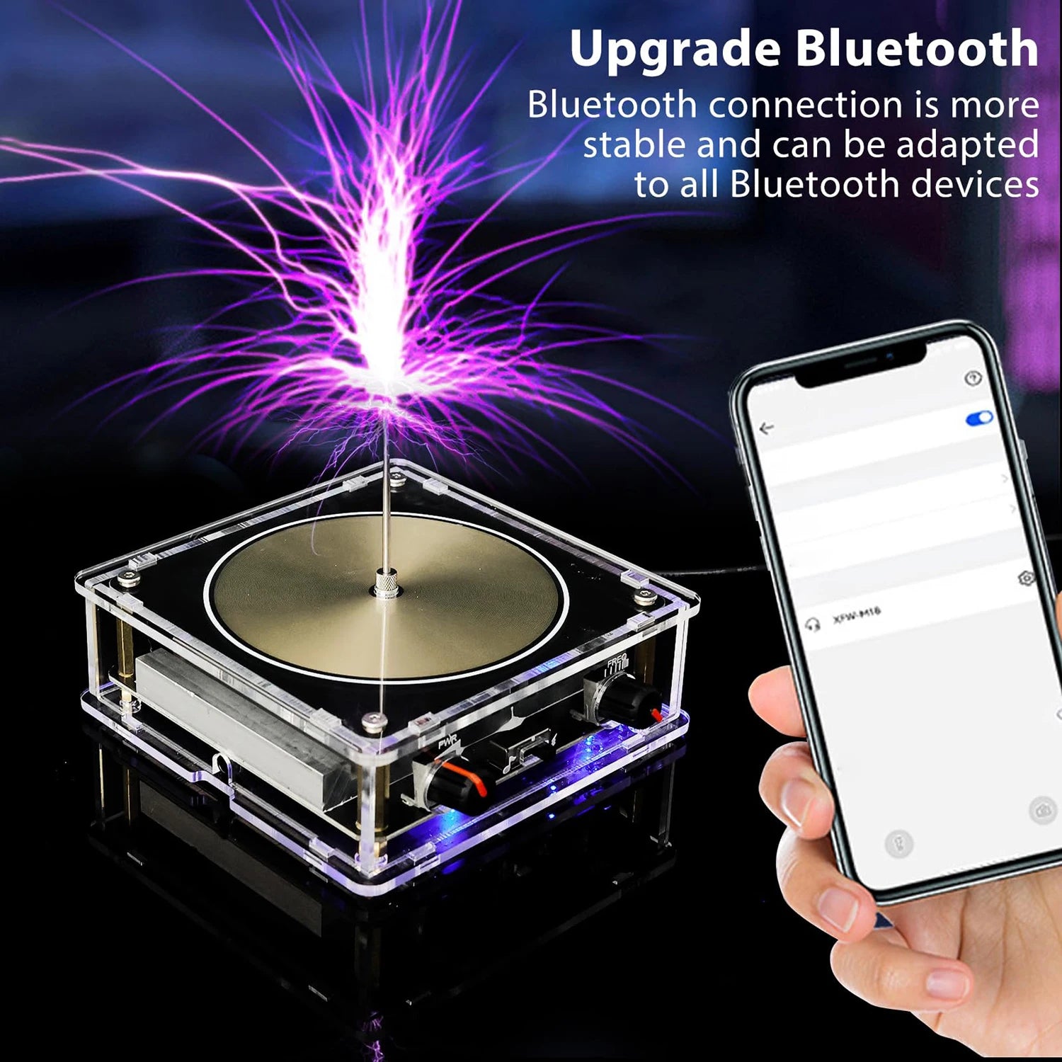 Bluetooth Tesla Coil Music Box