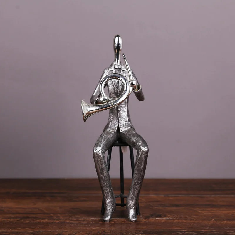 Jazz Band Home Decor Sculpture