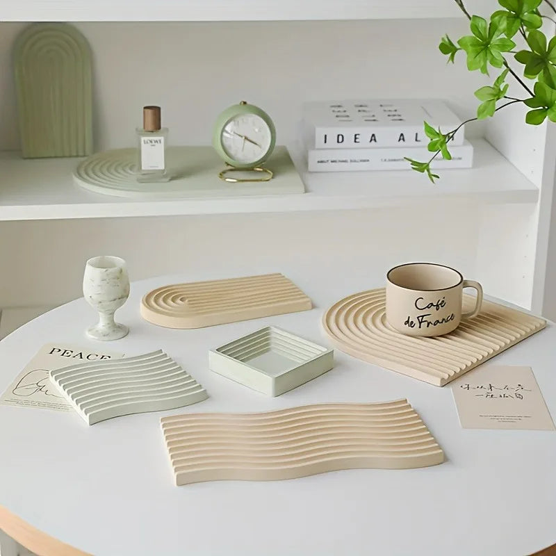 DIY Wave Tray Silicone Mold