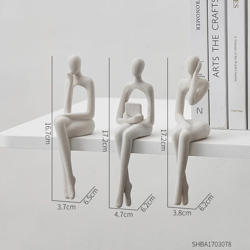 Nordic Abstract Figurines