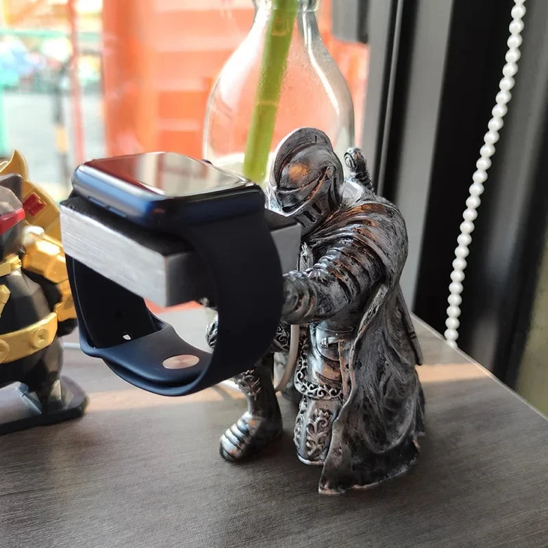 Knight Figurine Watch Holder