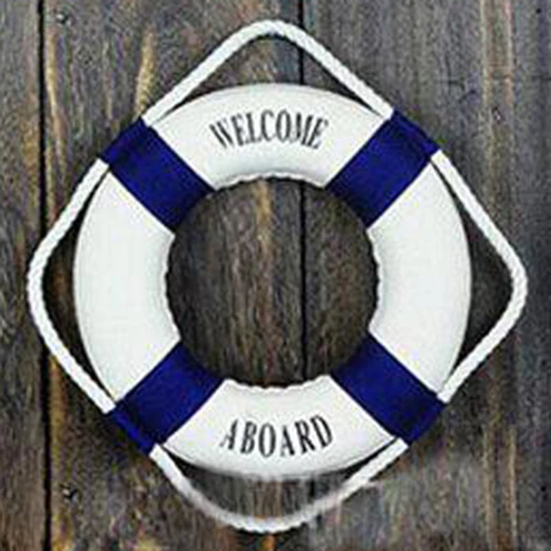 Nautical Life Buoy Wall Decor