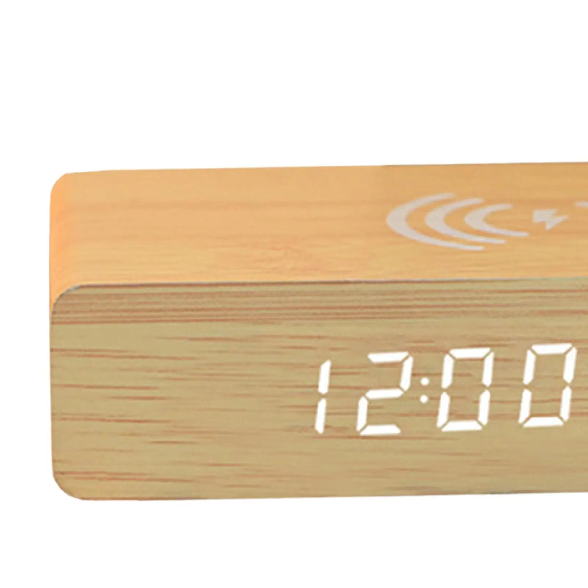 Wireless Charging LED Alarm Clock