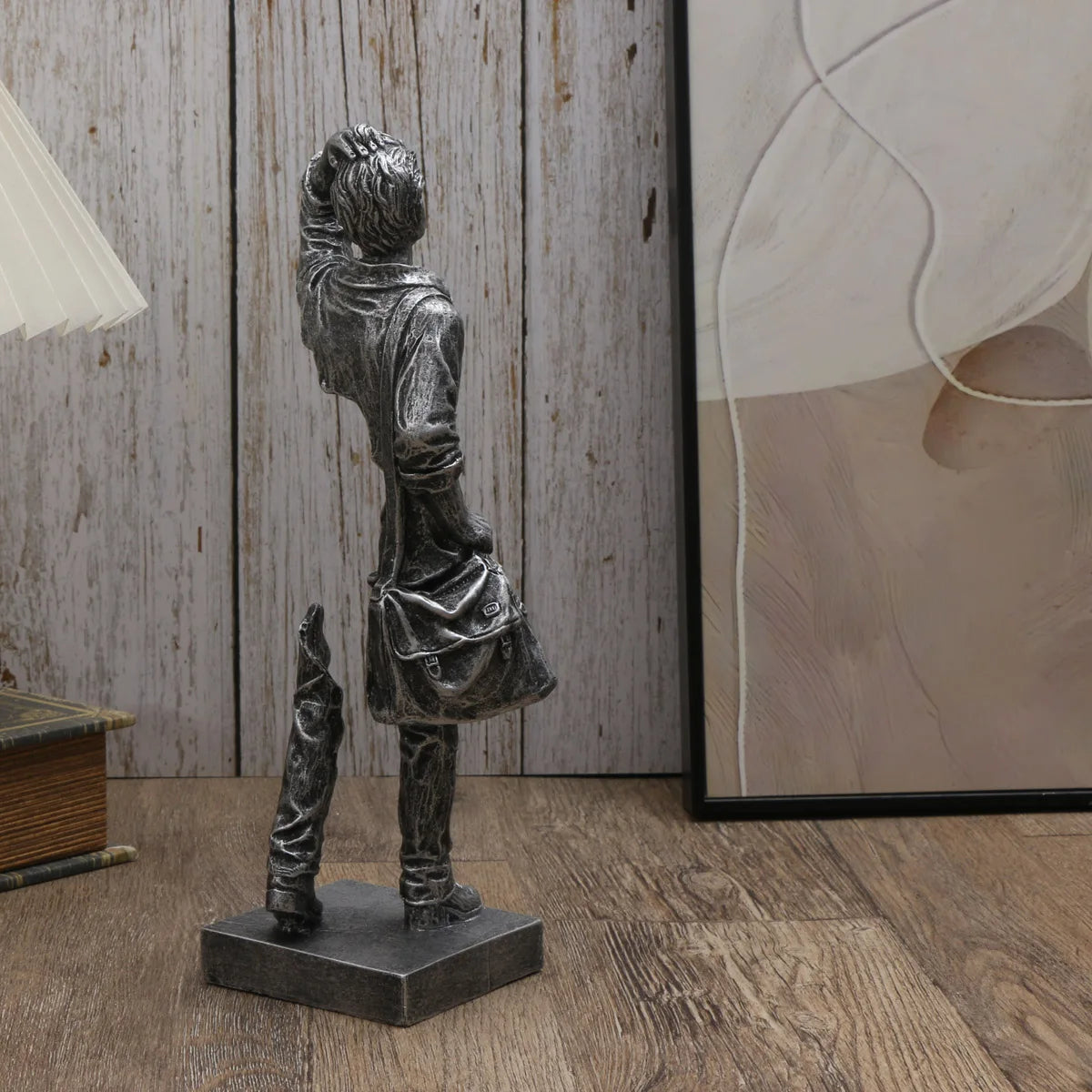 Traveler Resin Sculpture