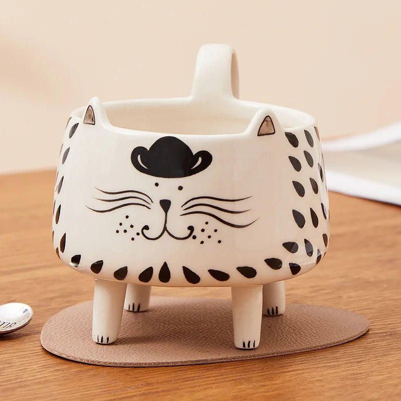 Ceramic Meow Coffee Cup