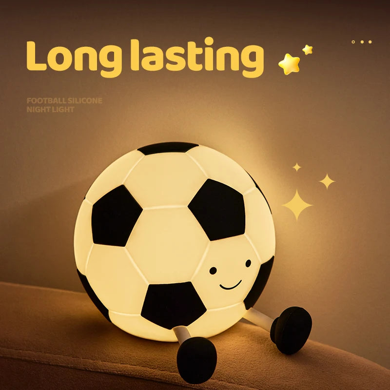 Football Silicone LED Night Light