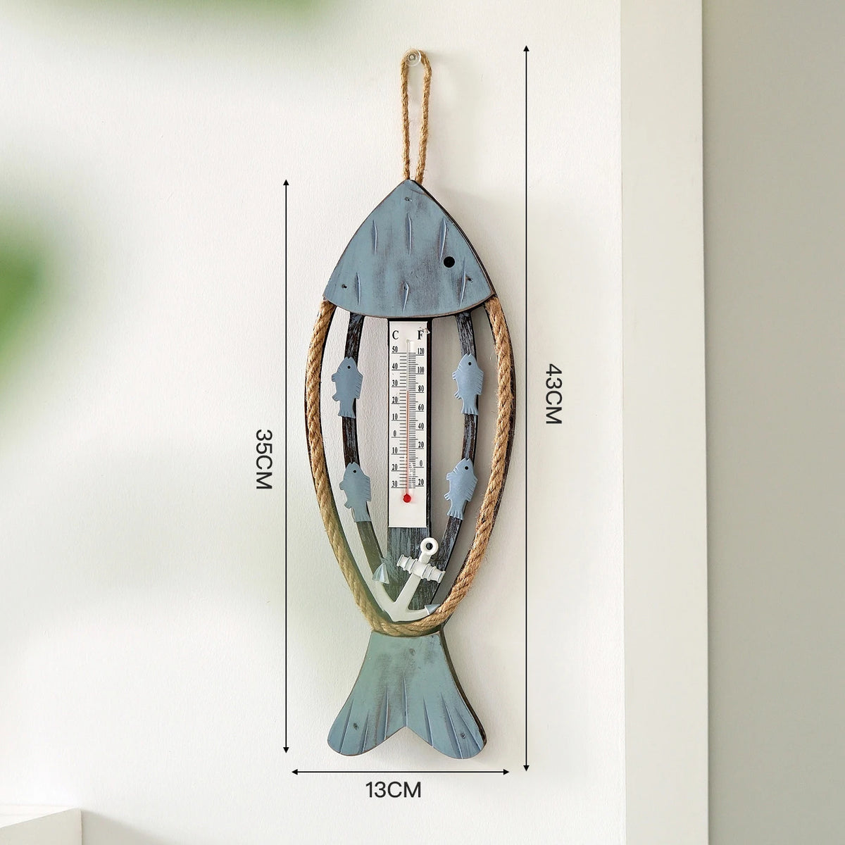 Wooden Fish Wall Decor