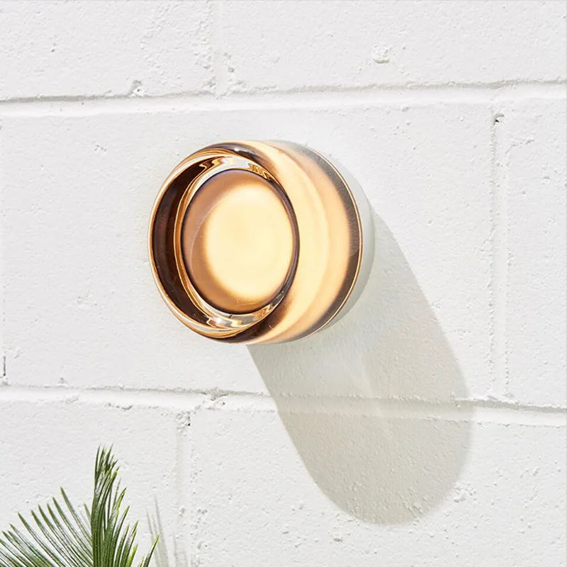 Modern Round 3-Color LED Wall Sconce