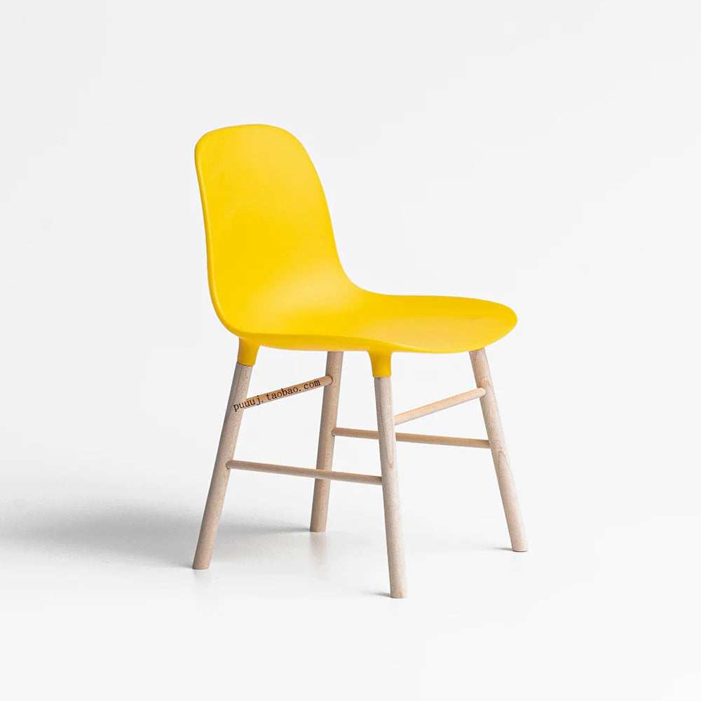 Miniature Decorative Chair for Dollhouses and Scene Styling