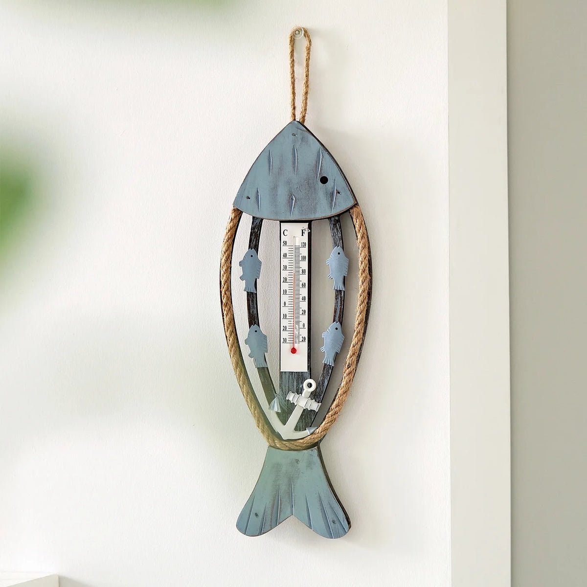 Wooden Fish Wall Decor