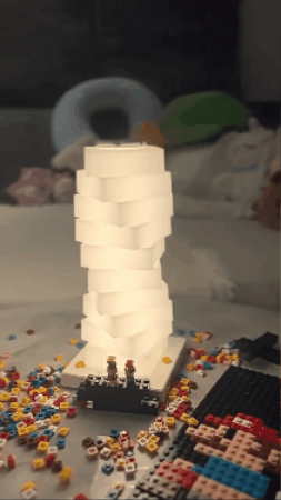 Modern RGB LED Touch Table Lamp