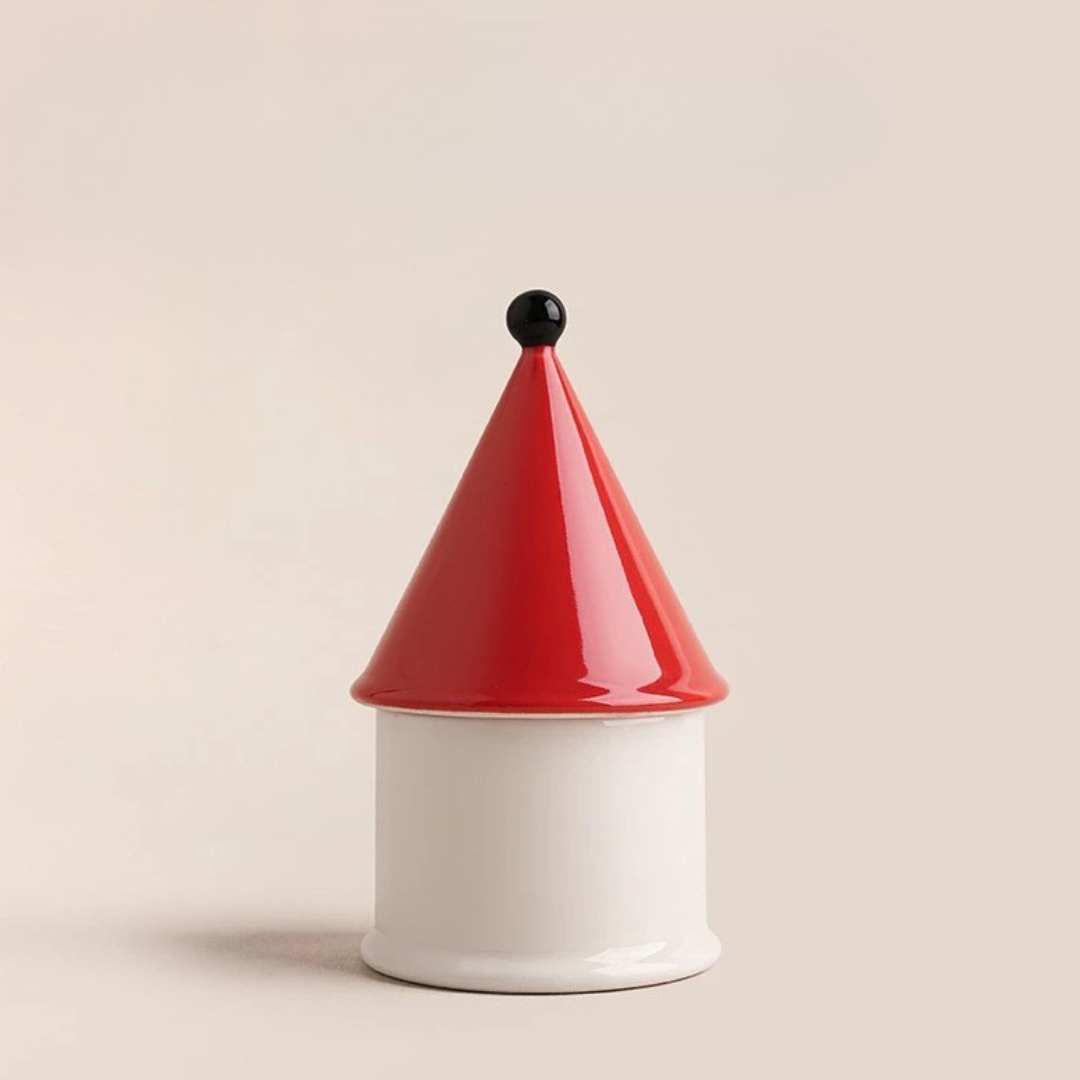 Dopamine Ceramic Dental floss tube & Accessory Holder