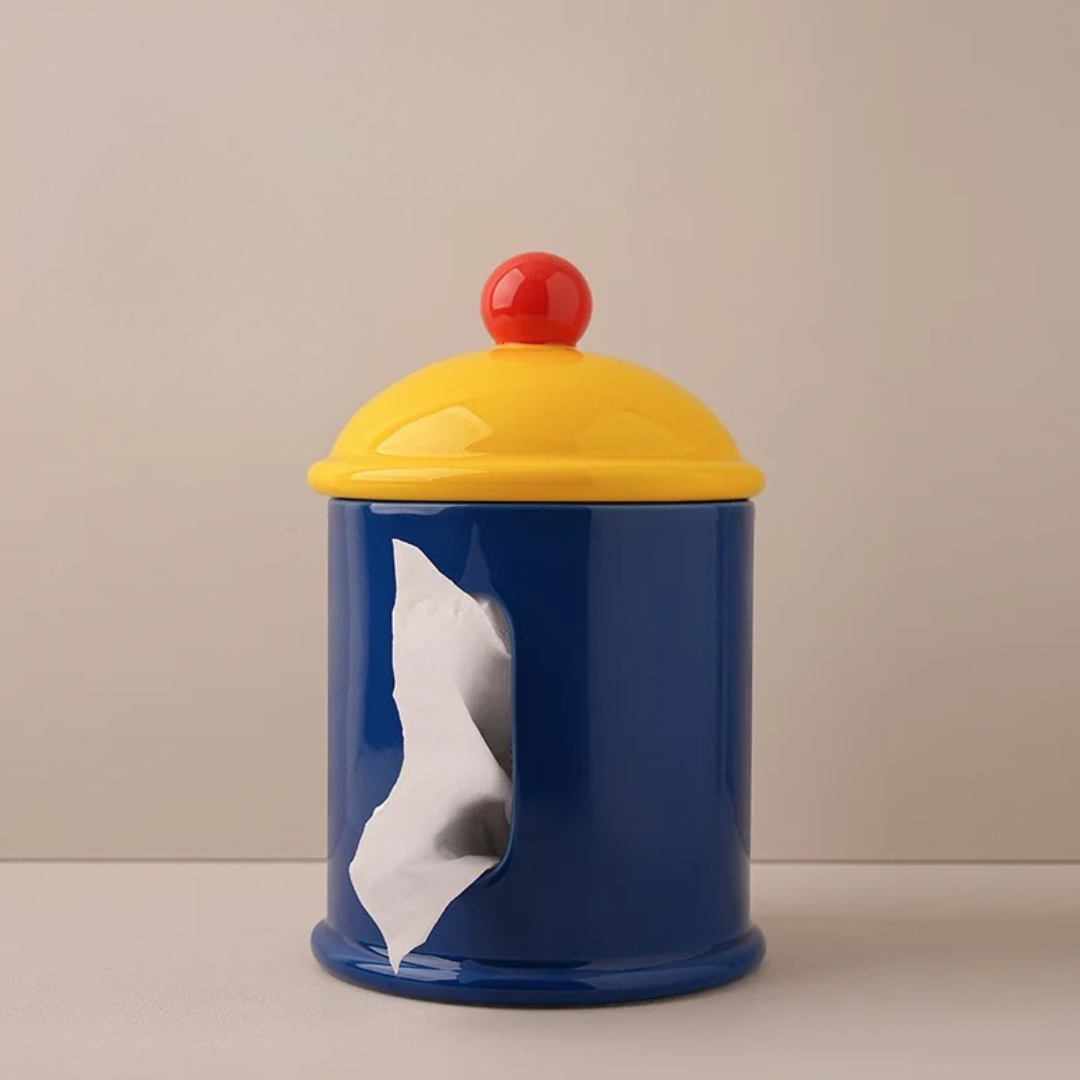 Dopamine Ceramic Dental floss tube & Accessory Holder