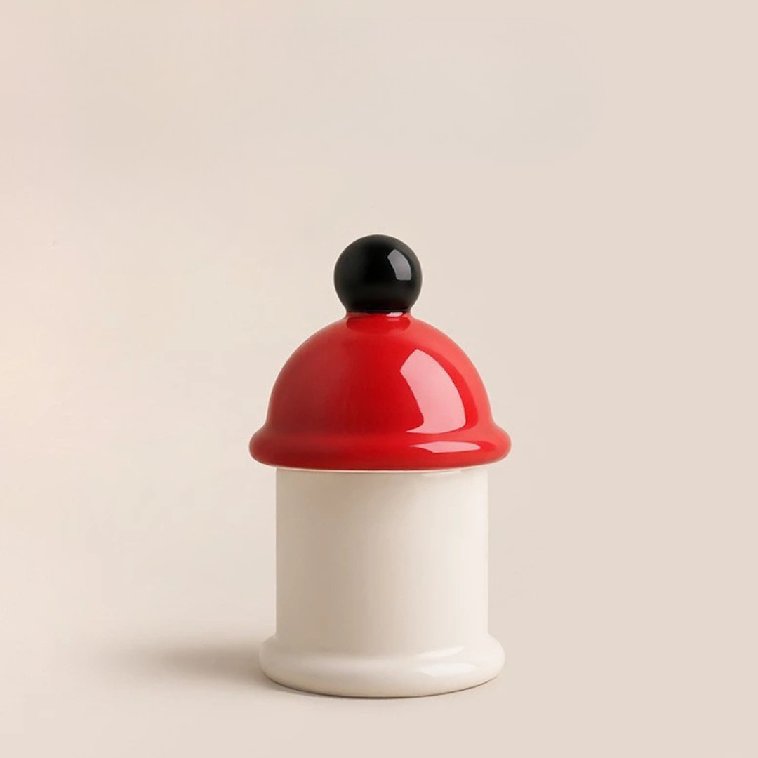 Dopamine Ceramic Dental floss tube & Accessory Holder