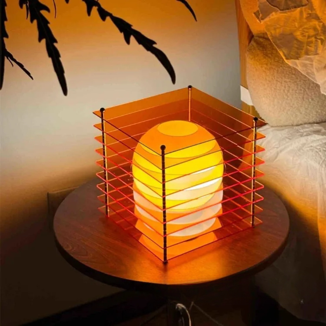 DIY 16-Color Rechargeable Acrylic Mood Lamp