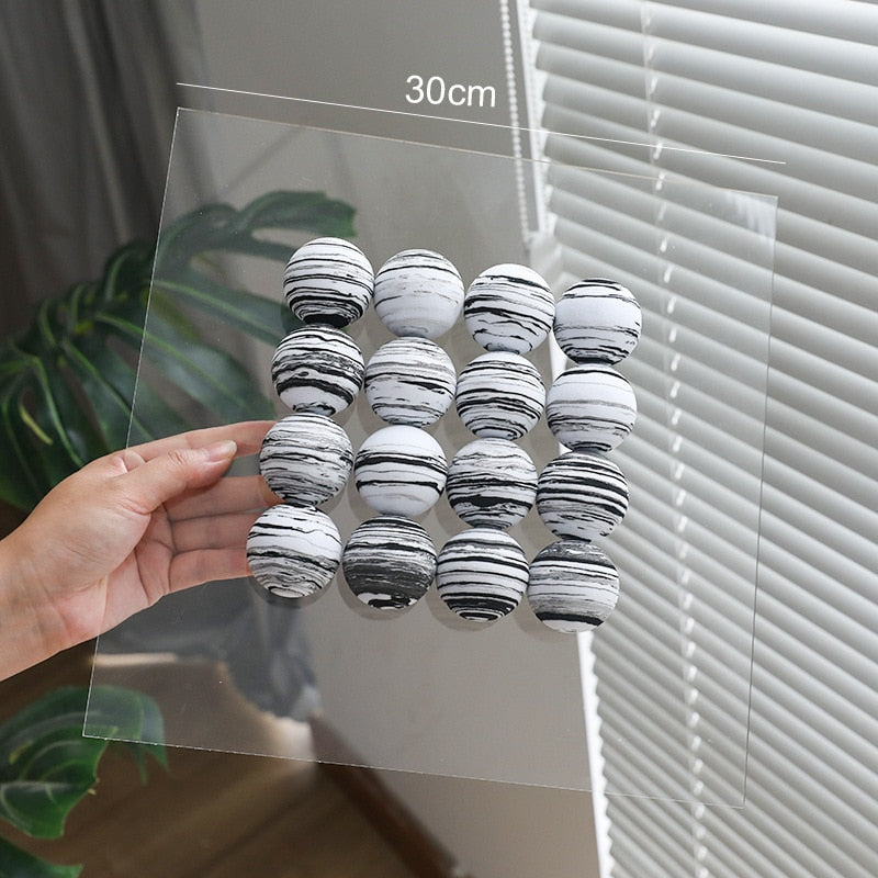 Modern 3D Sphere Decorative Wall & Desktop Art