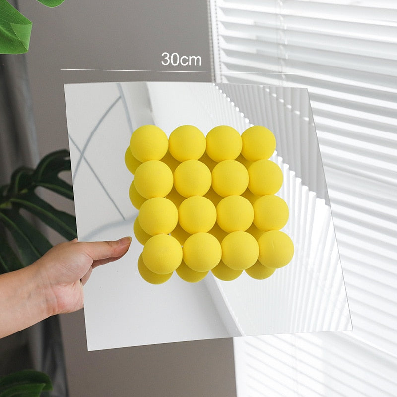Modern 3D Sphere Decorative Wall & Desktop Art