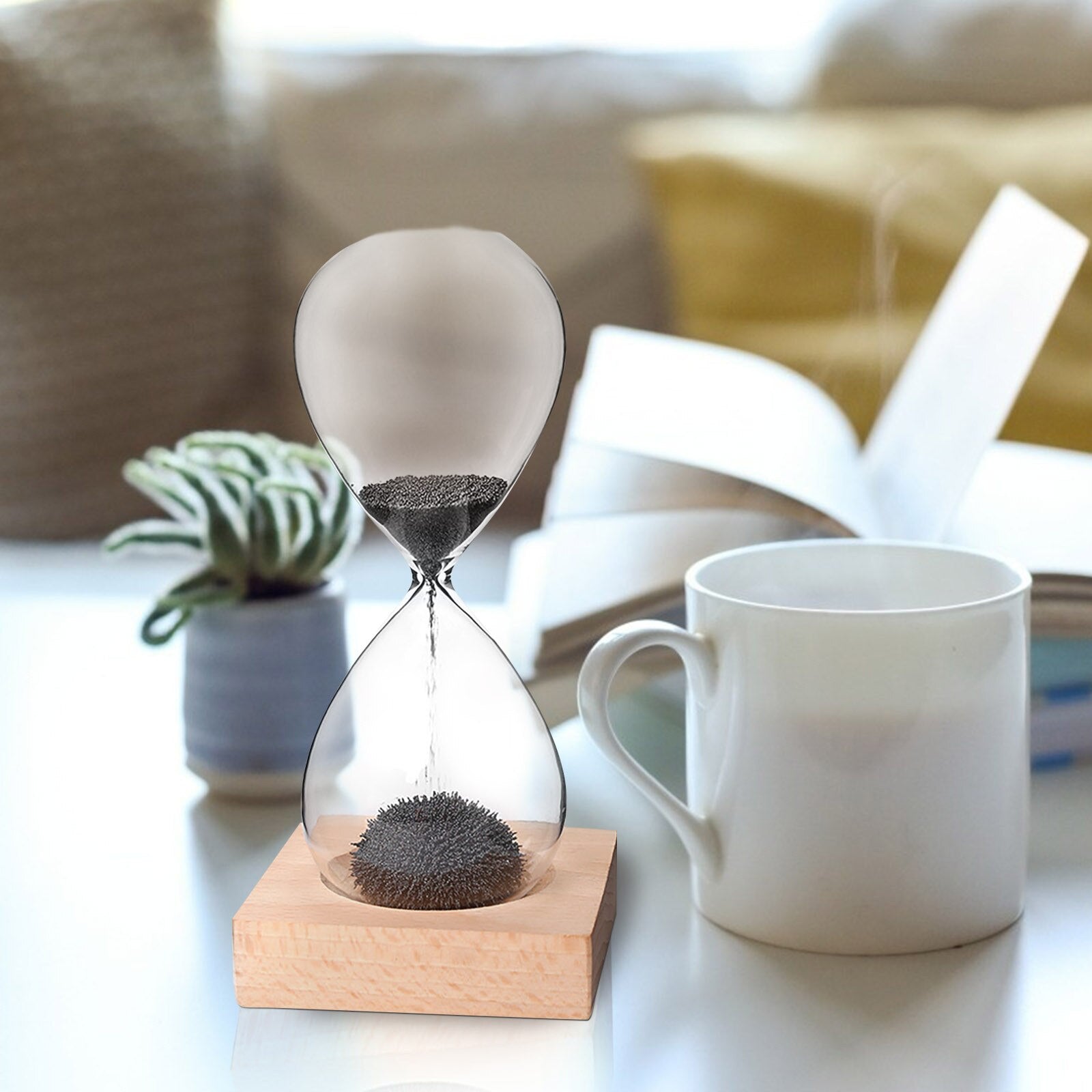 Hourglass Magnetic Sand