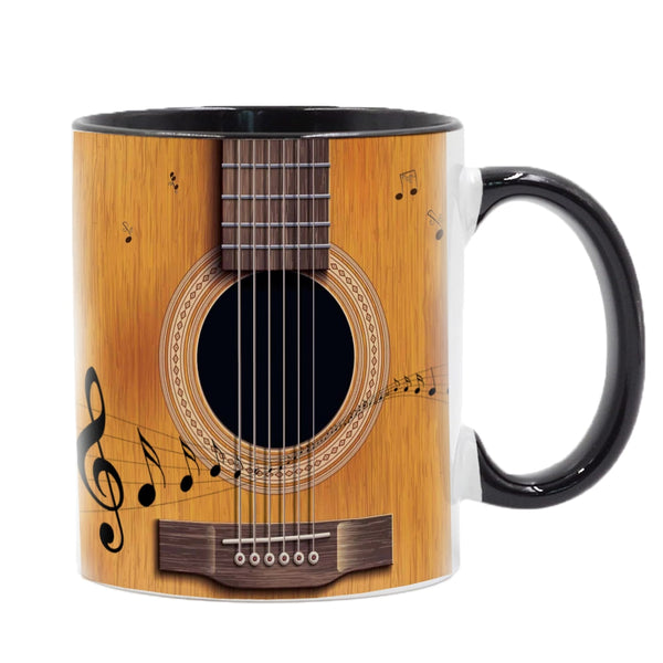 Ceramic Guitar Coffee Mug - Ikorii