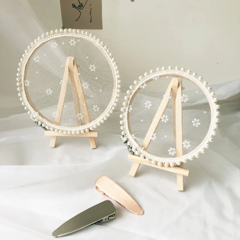 Lace Design Earring Organizer