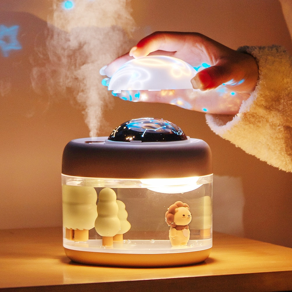 AuraPet 3-in-1 Humidifier &amp; Projector Lamp