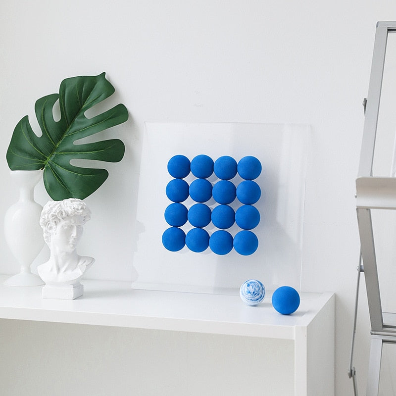 Modern 3D Sphere Decorative Wall &amp; Desktop Art