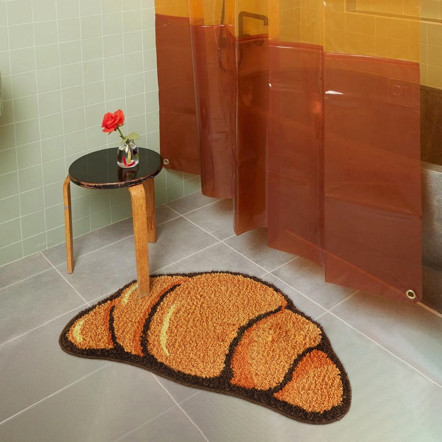 Croissant Bathroom Mat