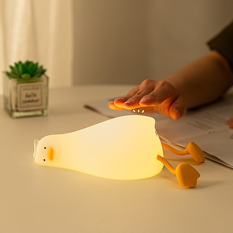 Quirky Lie Down Duck Sleep Lamp