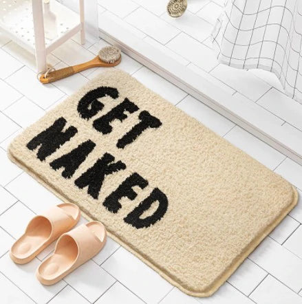 Playful Fluffy Bath Mat