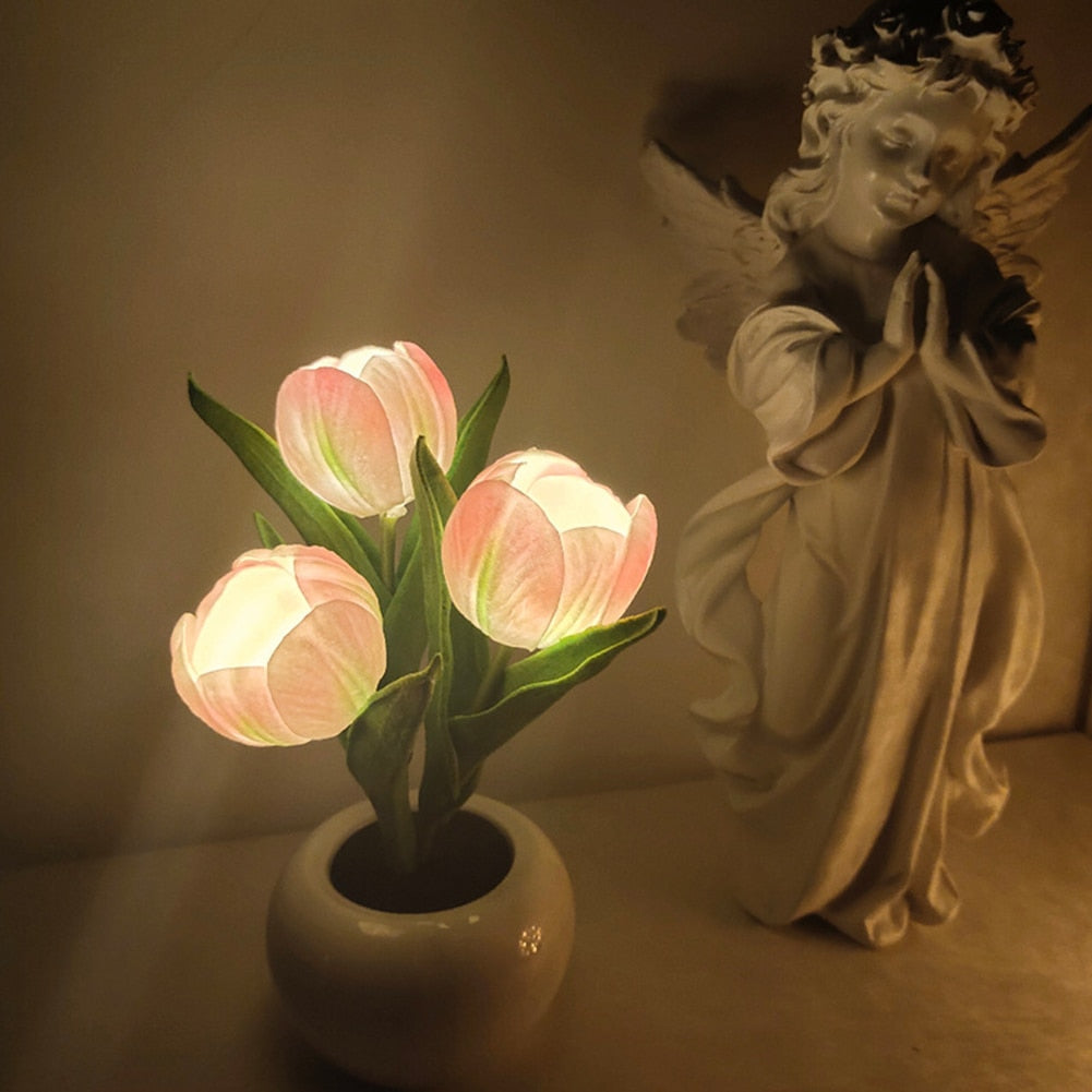 LED Tulip Table Lamp