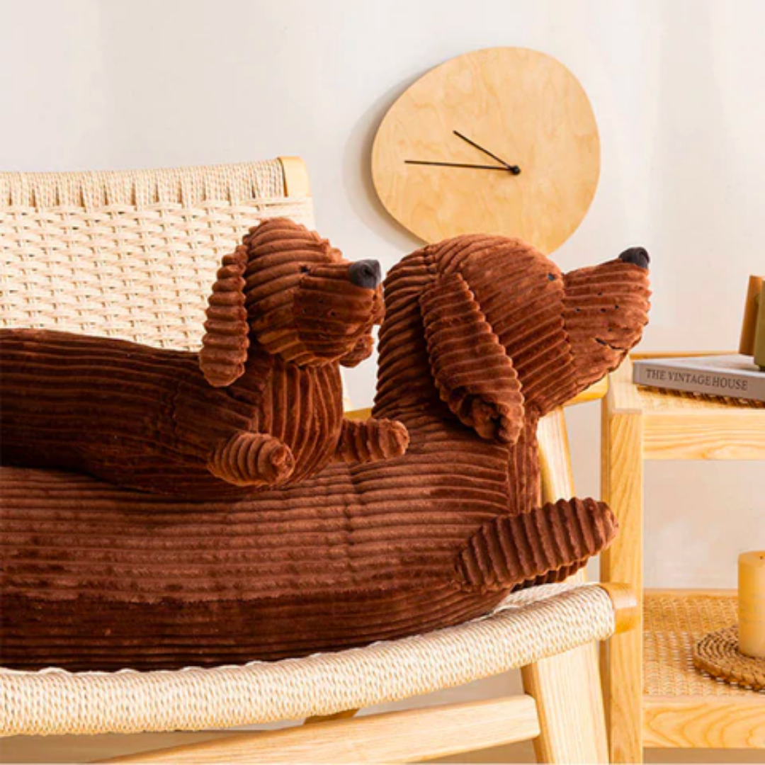 Dachshund Dog Stuffed Pillow