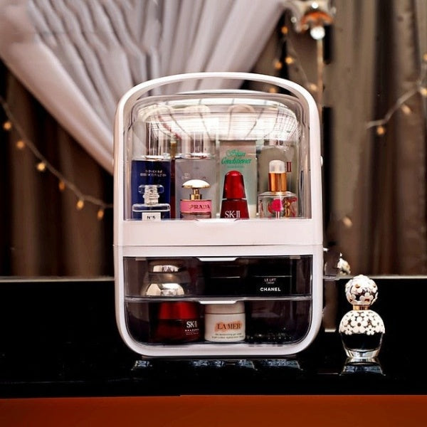 chanel makeup organizer box case