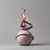 Yoga Lady Figurine Sculpture