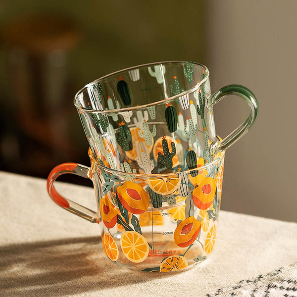 Vintage Glass Mug - Ikorii