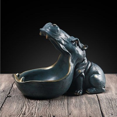 Hippo Figurine