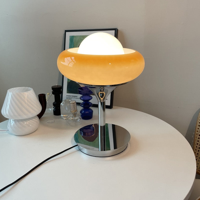 Vintage Egg Tart Lamp