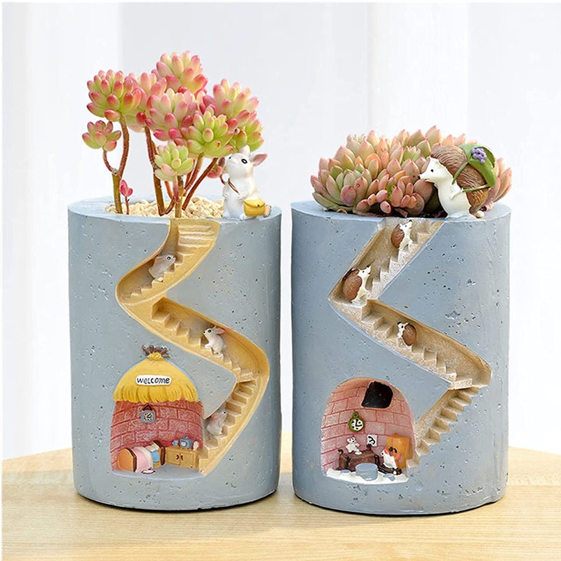 Creative Resin Flower Pot